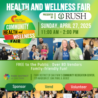 Vendor + Sponsor Registration ONLY - Community Health & Wellness Fair 2025