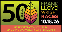 Frank Lloyd Wright Race- 50th Anniversary! Park District of Oak Park