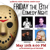 Friday The 13th Comedy Night