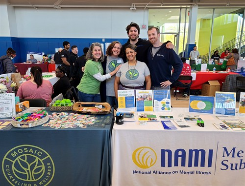 Mosaic Team enjoying the OPRF Health and Wellness Fair