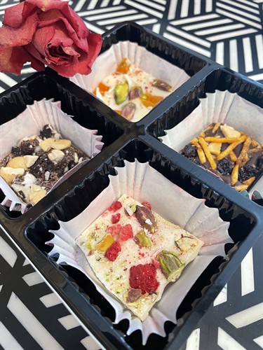 Consider our barks for weddings, showers, graduations, and corporate events 