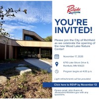 Opening of Wood Lake Nature Center