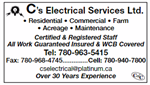 C's Electrical Services Ltd.