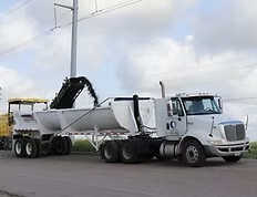 Asphalt milling and paving 