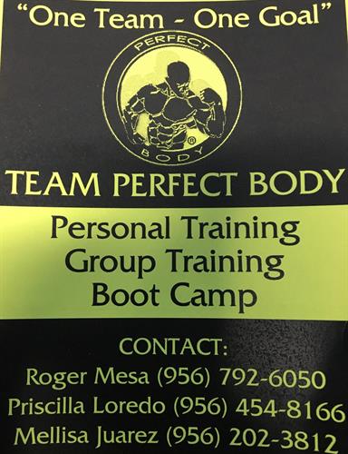 Personal Training, Group Training and Bootcamp