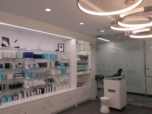 Chicago Skin Science store for all your skin care needs!