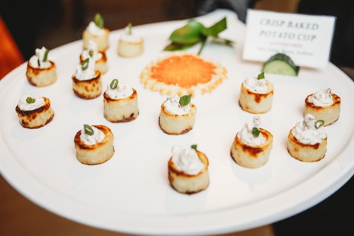 Crisp Baked Potato Cups | Catered by Design