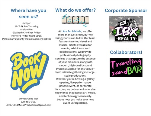 What we can do for your event!