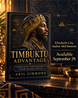 Elizabeth City Author Releases The Timbuktu Advantage: Timeless Strategies from Mansa Musa