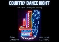 Country Dance Night - Urban Cowboy Line Dancing