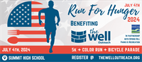 July 4th Run For Hunger Benefiting The Well Outreach