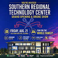 Southern Regional Technology Center Grand Opening and Drone Show