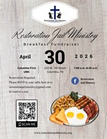 Restoration Jail Ministry Breakfast Fundraiser