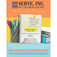 SERVE'S BACK TO SCHOOL PROGRAM