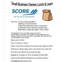 Lunch and Learn for Small Business  SCORE