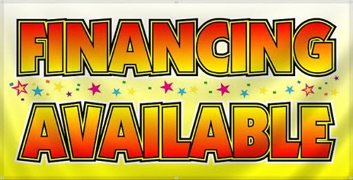 0% options avaliable with approved credit