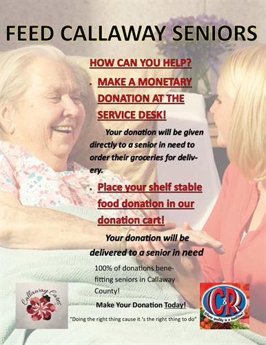 Help Us Feed our Senior Citizens 