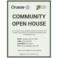  Callaway Chamber of Commerce and Crusoe to Host Community Information Open House on Potential Data 