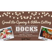 Grand Re-Opening & Ribbon Cutting: Docks Bar & Grill