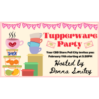 Tupperware Party at Your CBD Store