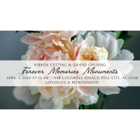 Ribbon Cutting & Grand Opening Forever Memories Monuments