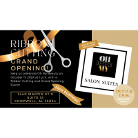 Ribbon Cutting @ Oh My Beauty