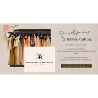 Grand Opening & Ribbon Cutting: Martin Street Mercantile