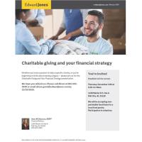 Charitable giving and your financial strategy