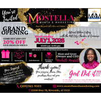Ribbon Cutting & Grand Opening: Mostella Media & Marketing