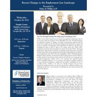 HR Hot Topic Seminar - Recent Changes to the Employment Law Landscape