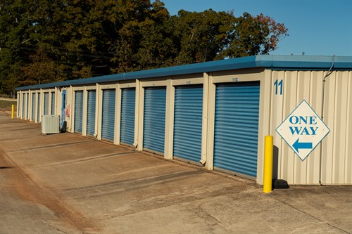 Drive up and climate controlled units