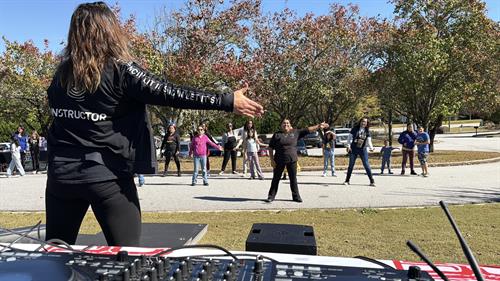 Supporting the Hispanic Heritage festival at deer Lick park