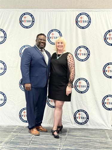 Supporting award winners at the national veterans small business coalition