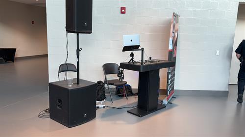 The legacy Arena set up