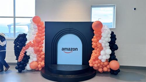 Supporting Amazon award winners at the Legacy Arena in Douglasville