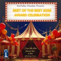 SnoValley Best of the Best 2025 Awards Celebration – Best of the Best in Snoqualmie Valley