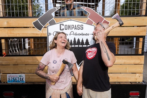 Axe throwing options at South Fork 