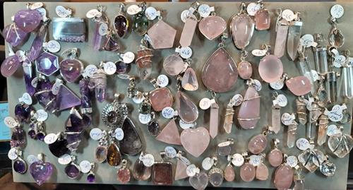 Rose Quartz, Amethyst Jewelry and more