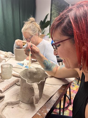 Adult ceramic vessel workshop