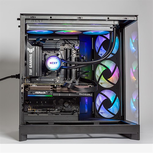 Cable management NZXT Gaming computer