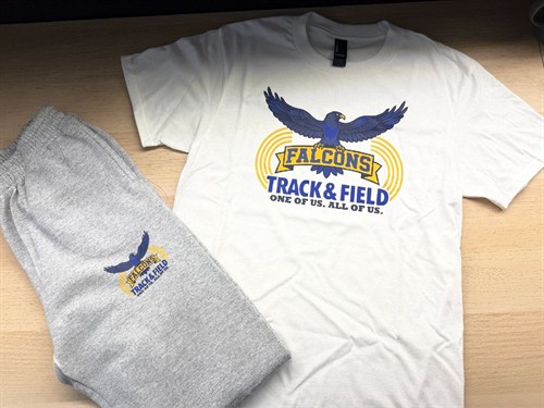 Custom T-shirt and sweats made for CMMS middle school