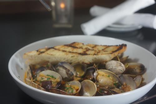 Clams & Chorizo 