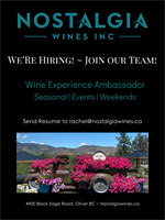 Nostalgia Wines Inc - Wine Experience Associate