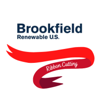 Ribbon Cutting for Brookfield Renewable Energy U.S.