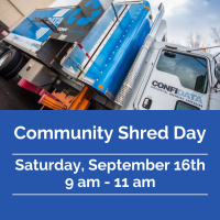 Community Shred Day & Food Drive