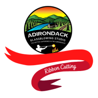 Ribbon Cutting for Adirondack Glass Blowing