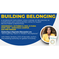 Building Belonging: a workshop exploring how a sense of belonging in companies and communities impacts talent recruitment & retention