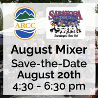 Save-the-Date for August Mixer at The Trackside Grill