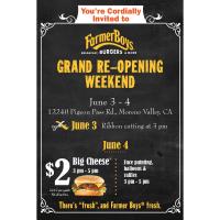 Ribbon Cutting - Farmer Boys' Grand Re-Opening