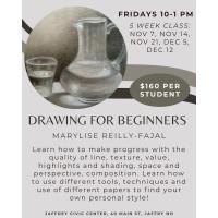 2025 Drawing for Beginners: 5 Week Class